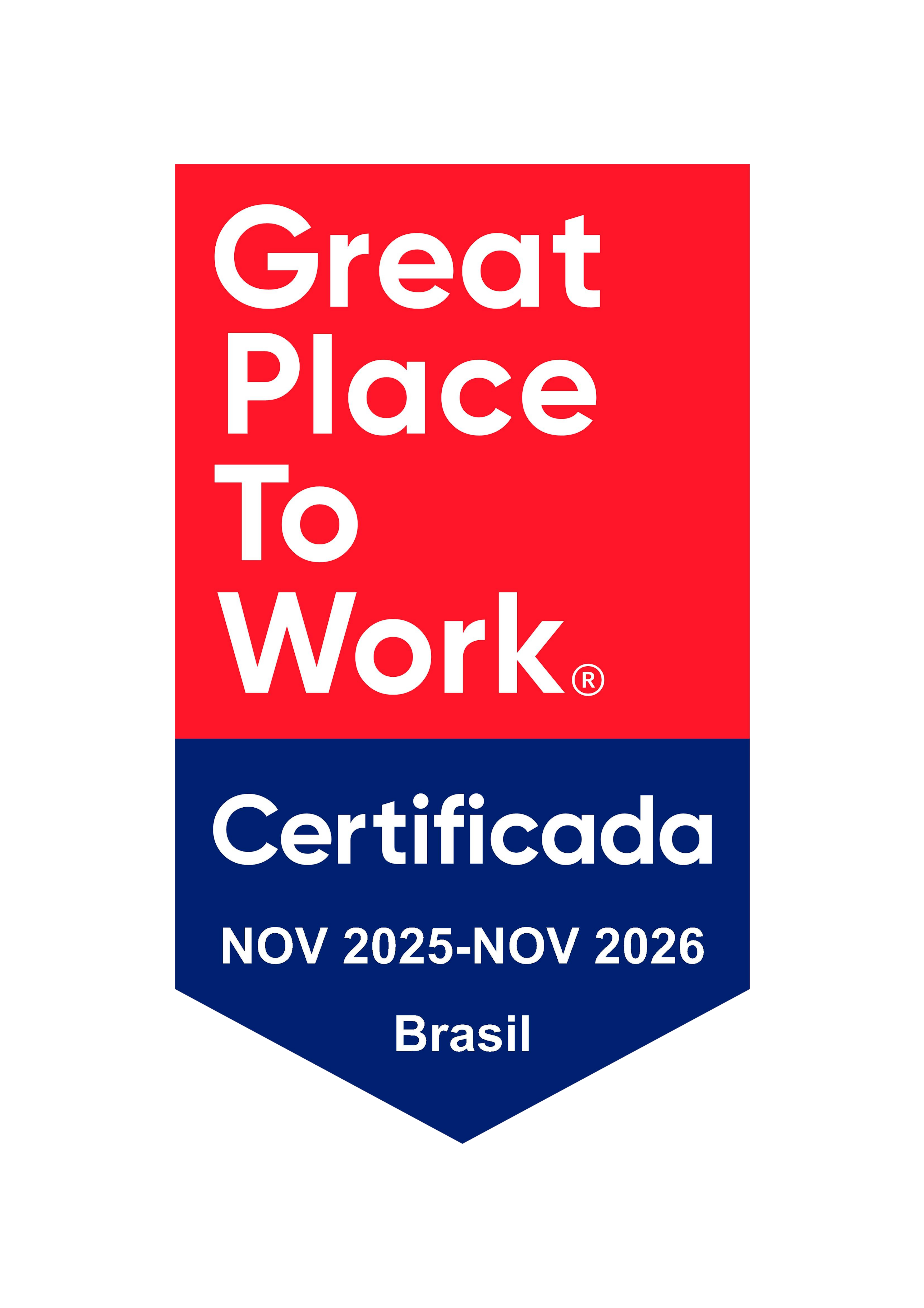 Selo Great Place To Work 2025-2026